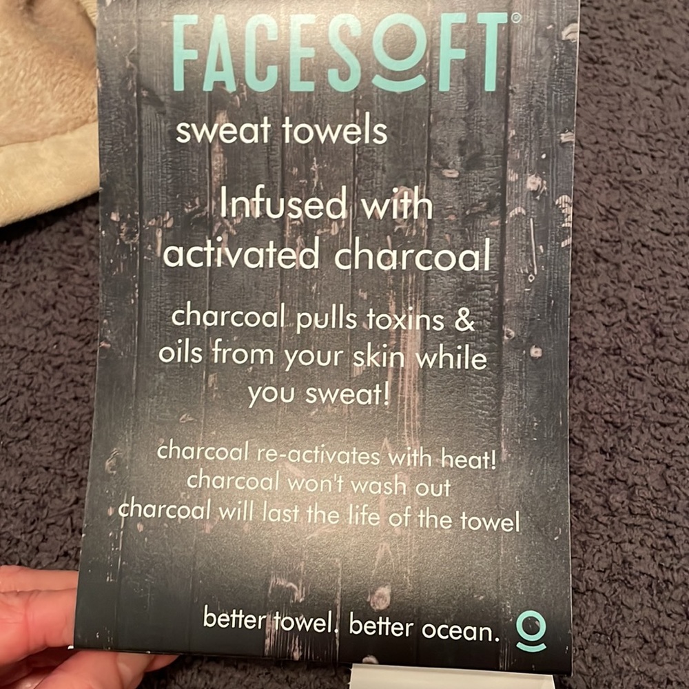 Face Soft brand workout towel! - Picture 6 of 6
